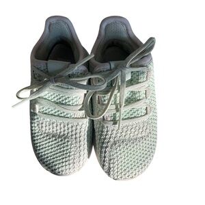 adidas Kids Sneakers Mint Green Knit Lace-Up